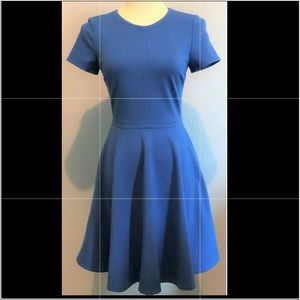 Blue Diane von Furstenburg dress